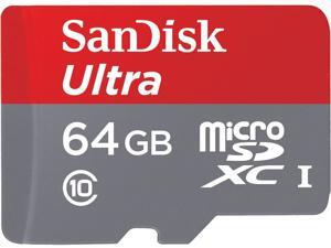 SanDisk 64GB microSDXC Flash Memory Model SDSQUNC-064G-AN6MA SanDisk 64GB microSDXC Flash Memory Model SDSQUNC-064G-AN6MA