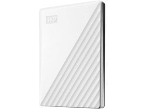 WD 2TB My Passport Portable Storage External Hard Drive USB 3.2 for PC/MAC White (WDBYVG0020BWT-WESN)
