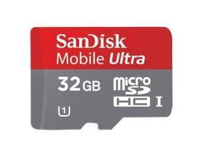 SanDisk 32GB microSD microSDHC Card Mobile Ultra Class 10 with oem USB Card Reader SanDisk 32GB microSD microSDHC Card Mobile Ultra Class 10 with oem USB Card Reader