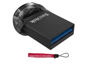 SanDisk 256GB USB 3.1 256G SDCZ430 CZ430 Ultra Fit 130MB/s SDCZ430-256G Flash Pen Drive with Lanyard