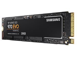 Samsung 970 EVO MZ-V7E250BW 250 GB Internal Solid State Drive - PCI Express - M.2 2280 - 3.32 GB/s Maximum Read Transfer Rate - 1.46 GB/s Maximum Write Transfer Rate - 256-bit Encryption Standard