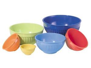 Oggi Melamine Ribbed 6 Piece Mixing Bowl Set Oggi Melamine Ribbed 6 Piece Mixing Bowl Set
