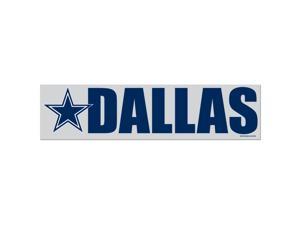 Dallas Cowboys Official NFL 12x3 Bumper Sticker by Wincraft