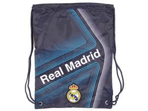 Real Madrid Soccer One Size Cinch Backpack by Rhinox Group Official Team Fan Gear Real Madrid Soccer One Size Cinch Backpack by Rhinox Group Official Team Fan Gear