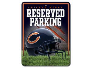 Chicago Bears Metal Reserved Parking Sign Chicago Bears Metal Reserved Parking Sign