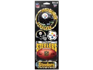 Pittsburgh Steelers Official NFL 105x4 Prismatic Decal Set by Wincraft