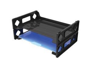 Deflect-O Letter Tray 13"W x 2-3/4"H x 9"D Black 391104 Deflect-O Letter Tray 13"W x 2-3/4"H x 9"D Black 391104