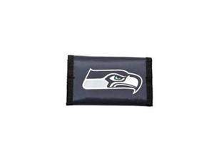Seattle Seahawks Official NFL  Nylon Trifold Wallet by Rico Industries