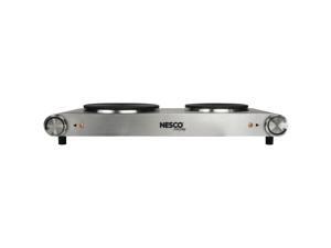Nesco SS 1800w Double Burner