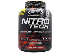 Performance Series Nitro-Tech Strawberry - Muscletech - 4 lb - Powder Performance Series Nitro-Tech Strawberry - Muscletech - 4 lb - Powder