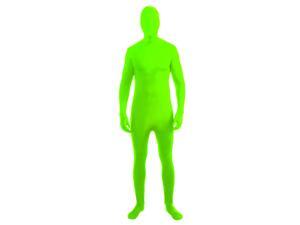 Disappearing Man Full Body Zentai Suit-Neon Green XL Disappearing Man Full Body Zentai Suit-Neon Green XL