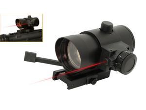 NcStar Paintball 1x40 Red Dot Sight W/ Built in Red Laser - DLB140R