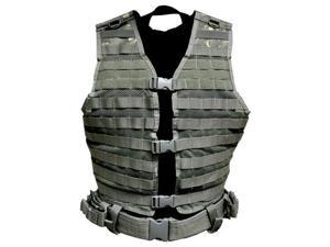 NcStar Paintball Molle/Pals Airsoft Vest - ACU - Large NcStar Paintball Molle/Pals Airsoft Vest - ACU - Large