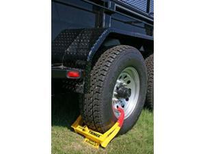 TCL75 TRIMAX Trailer Wheel / Tire Chock Lock (Medium Size) TCL75 TRIMAX Trailer Wheel / Tire Chock Lock (Medium Size)