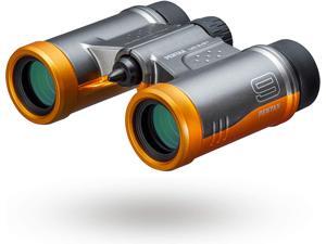 PENTAX Binoculars UD 9x21 Gray and Orange Lightweight Body