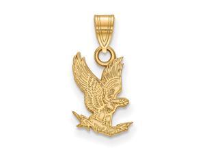 NCAA 10k Yellow Gold Air force Academy Small Pendant NCAA 10k Yellow Gold Air force Academy Small Pendant