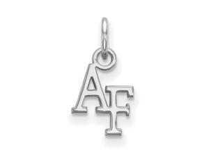 NCAA 10k White Gold Air force Academy XS Charm or Pendant NCAA 10k White Gold Air force Academy XS Charm or Pendant