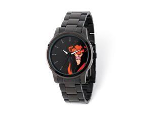 Disney Adult Size Black-plated Lion King Scar Watch Disney Adult Size Black-plated Lion King Scar Watch