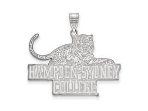 NCAA 14k White Gold Hampden Sydney College XL Pendant NCAA 14k White Gold Hampden Sydney College XL Pendant