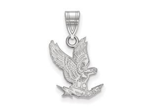 NCAA 10k White Gold Air force Academy Medium Pendant NCAA 10k White Gold Air force Academy Medium Pendant