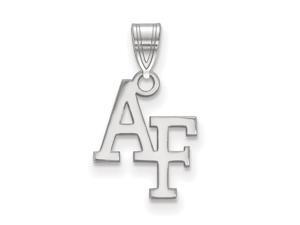 NCAA 14k White Gold Air force Academy Small Pendant NCAA 14k White Gold Air force Academy Small Pendant