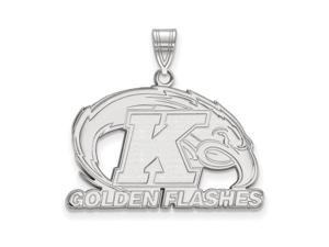 NCAA Sterling Silver Kent State Large Pendant