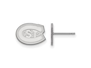 NCAA Sterling Silver St. Cloud State XS Post Earrings NCAA Sterling Silver St. Cloud State XS Post Earrings