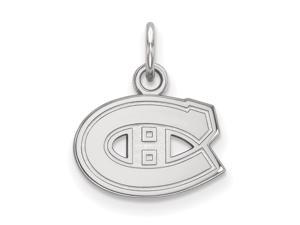14k White Gold NHL Montreal Canadiens XS Charm or Pendant 14k White Gold NHL Montreal Canadiens XS Charm or Pendant