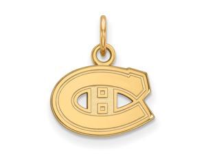 14k Yellow Gold NHL Montreal Canadiens XS Charm or Pendant 14k Yellow Gold NHL Montreal Canadiens XS Charm or Pendant