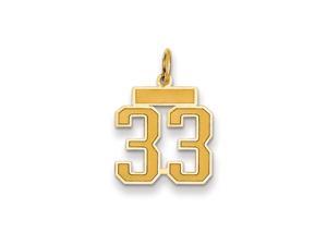 925 Sterling Silver Yellow Gold-Plated Official University of South Dakota XL Extra Large Big Pendant Charm 31mm x 18mm