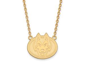 NCAA 10k Yellow Gold St. Cloud State Large Pendant Necklace NCAA 10k Yellow Gold St. Cloud State Large Pendant Necklace