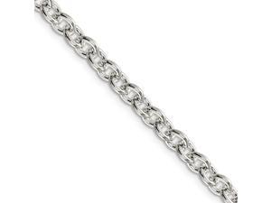 Saris and Things Sterling Silver Unisex 20 Polished Lobster Clasp 1.75 mm Wide Diamond Cut Cable Chain