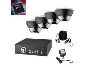 4ch DVR Package: H.264 DVR, SONY EFFIO Dome Camera, Power Supply and Cables, 3G phone support 4ch DVR Package: H.264 DVR, SONY EFFIO Dome Camera, Power Supply and Cables, 3G phone support
