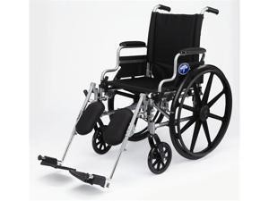 Medline MDS806500E K4 Basic Lightweight Wheelchairs Case Of 1 EA Medline MDS806500E K4 Basic Lightweight Wheelchairs Case Of 1 EA