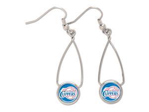 Los Angeles Clippers Official NBA 2" long Earrings by Wincraft Los Angeles Clippers Official NBA 2" long Earrings by Wincraft