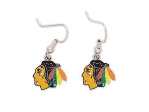 Chicago Blackhawks Dangle Earrings Chicago Blackhawks Dangle Earrings