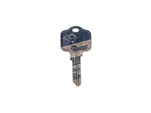 St. Louis Rams Kwikset KW1 Key St. Louis Rams Kwikset KW1 Key
