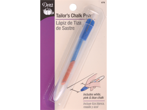 Tailor's Chalk Pencil-Blue, Pink, White Tailor's Chalk Pencil-Blue, Pink, White