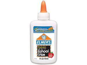 Elmers Washable School Glue 4 oz Liquid E304 Elmers Washable School Glue 4 oz Liquid E304