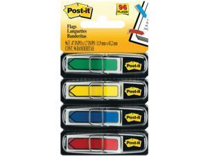 Post-it Arrow 1/2" Page Flags Blue/Green /Red/Yellow 24/Color 96-Flags/Pack Post-it Arrow 1/2" Page Flags Blue/Green /Red/Yellow 24/Color 96-Flags/Pack