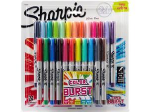 Sharpie Color Burst Ultra Fine Permanent Markers 24/Pkg-Assorted