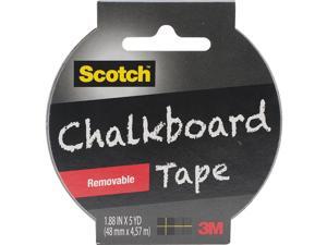 Scotch Chalkboard Tape 1.88"X5yd-Black Scotch Chalkboard Tape 1.88"X5yd-Black