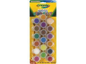 Crayola Washable Kids' Paint Pots, Assorted 54-0125 Crayola Washable Kids' Paint Pots, Assorted 54-0125