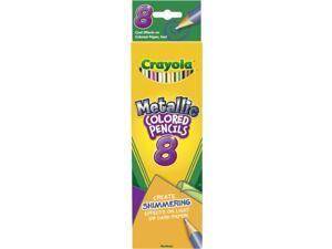 Crayola Metallic Colored Pencils-8/Pkg Long Crayola Metallic Colored Pencils-8/Pkg Long