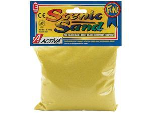 Scenic Sand 1lb-Bright Yellow Scenic Sand 1lb-Bright Yellow