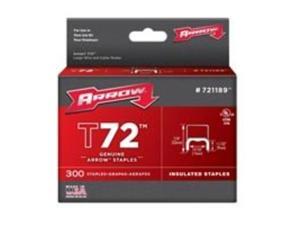 Arrow Fastener 721189 11/32" x 19/32" T72 Insulated Staples Arrow Fastener 721189 11/32" x 19/32" T72 Insulated Staples
