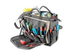 CLC 1539 Tool Bag, Polyester, 52 Pockets, Tan/Black CLC 1539 Tool Bag, Polyester, 52 Pockets, Tan/Black
