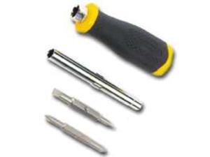Stanley Hand Tools 6 In 1 Multi Bit Screwdriver 68-012M Stanley Hand Tools 6 In 1 Multi Bit Screwdriver 68-012M