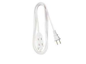 Extension Cord 16-2 Spt-2 White 12Ft C Cable Extension Cords 9413 029892094133