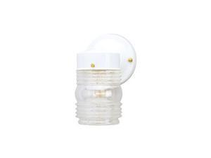 Outdoor Wall Fixture A19 B13 4-1/2" Dia White Box ACE Lighting 66878 Outdoor Wall Fixture A19 B13 4-1/2" Dia White Box ACE Lighting 66878